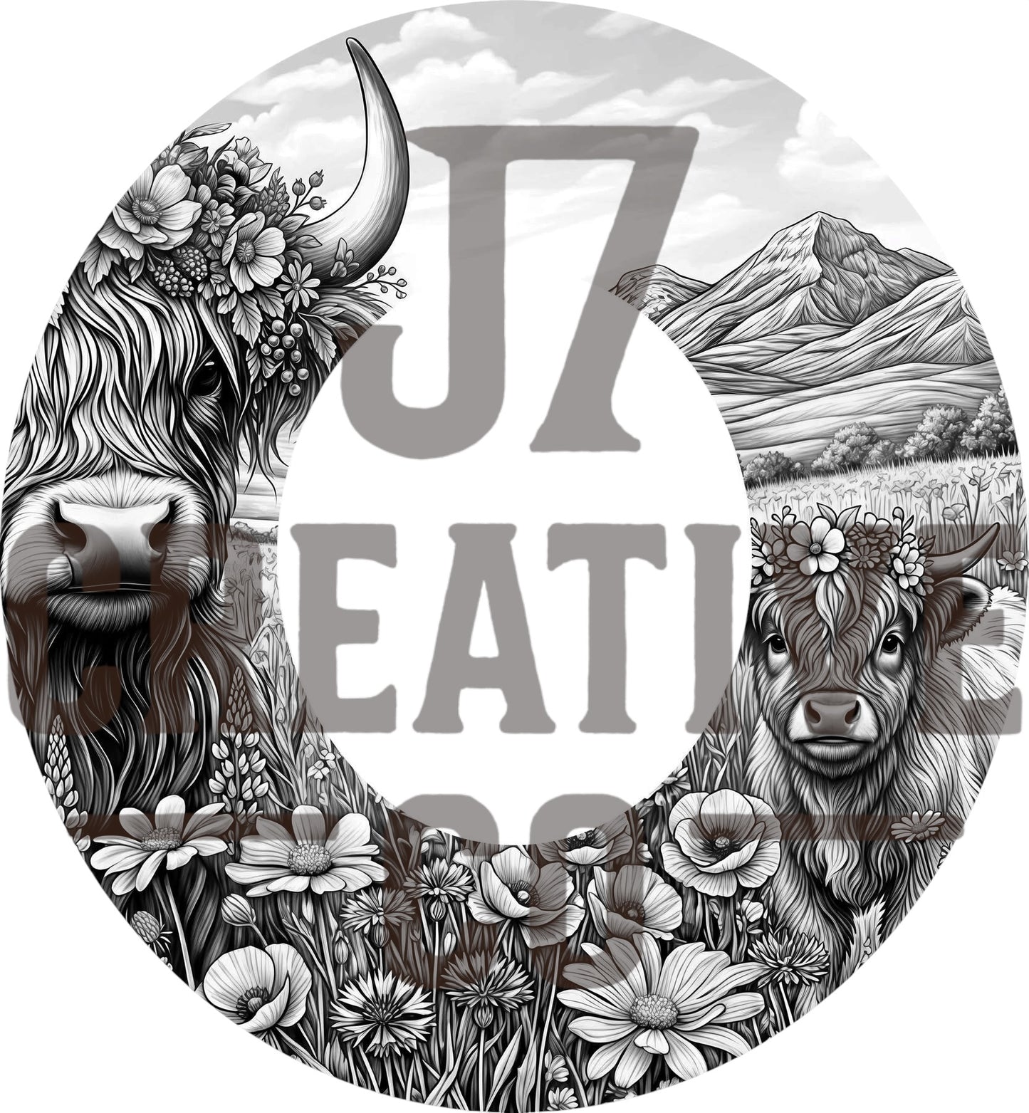 Highland Cow 4